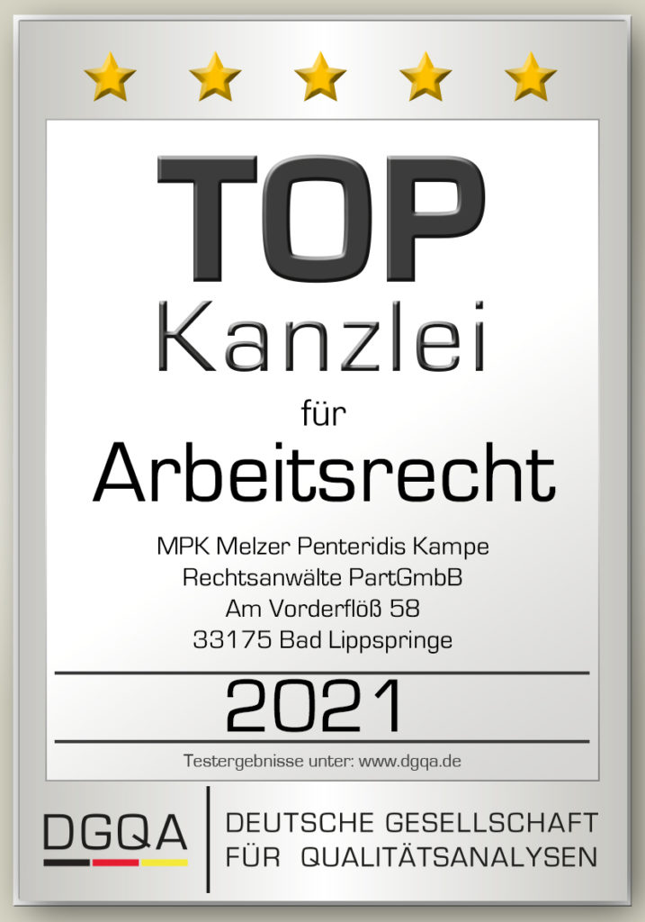 Ihre Fachkanzlei aus Paderborn • MPK – Melzer Penteridis Kampe• Fachanwalt Rechtsanwalt Arbeitsrecht